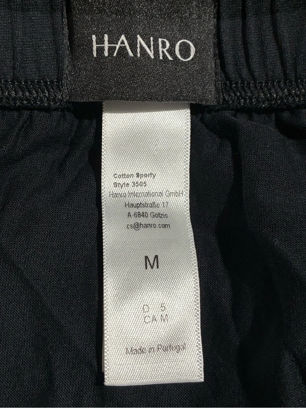 Hanro Men's Cotton Sporty Boxer Midnight Navy